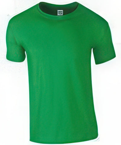 Softstyle Adult Ringspun T Shirt - Customisable 2XL 50/52" / Irish Green (IG) * +