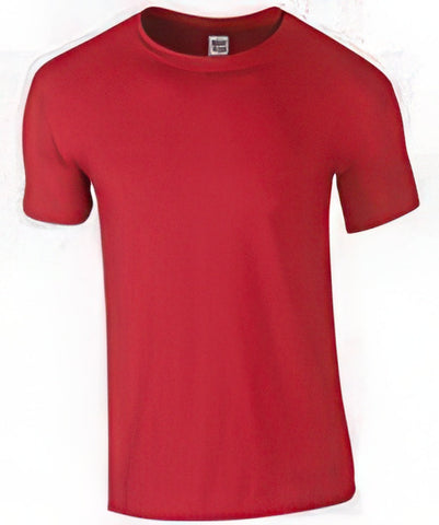 Softstyle Adult Ringspun T Shirt - Customisable 2XL 50/52" / Red (RE) * +