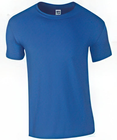 Softstyle Adult Ringspun T Shirt - Customisable 2XL 50/52" / Royal (RO) * +