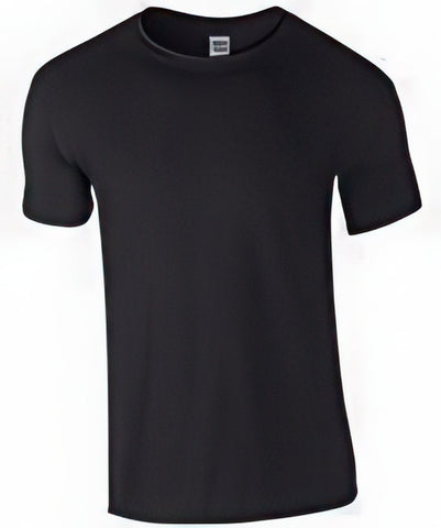 Softstyle Adult Ringspun T Shirt - Customisable 2XL 50/52" / Black (BL) * +