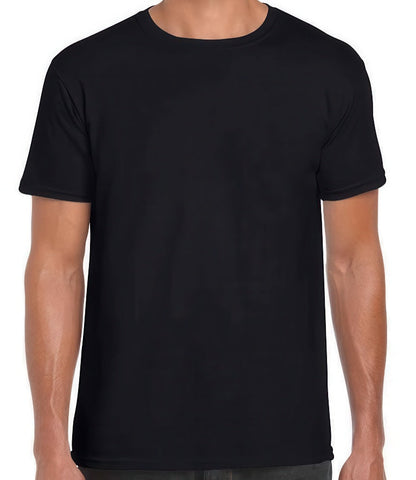 Softstyle Adult Ringspun T Shirt - Customisable 2XL 50/52" / Black (BL) * +