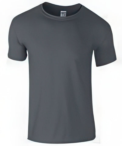 Softstyle Youth Ringspun T Shirt - Customisable L 9-11 (17") / Charcoal (CH)