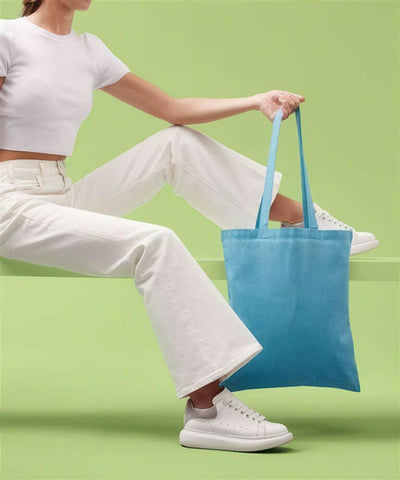 Recycled Cotton Long Handled Shopper Bag (RL600)- Customisable